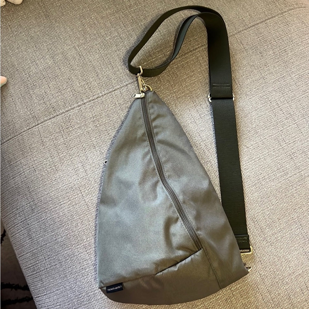 Logan Lenora Olive Sling bag